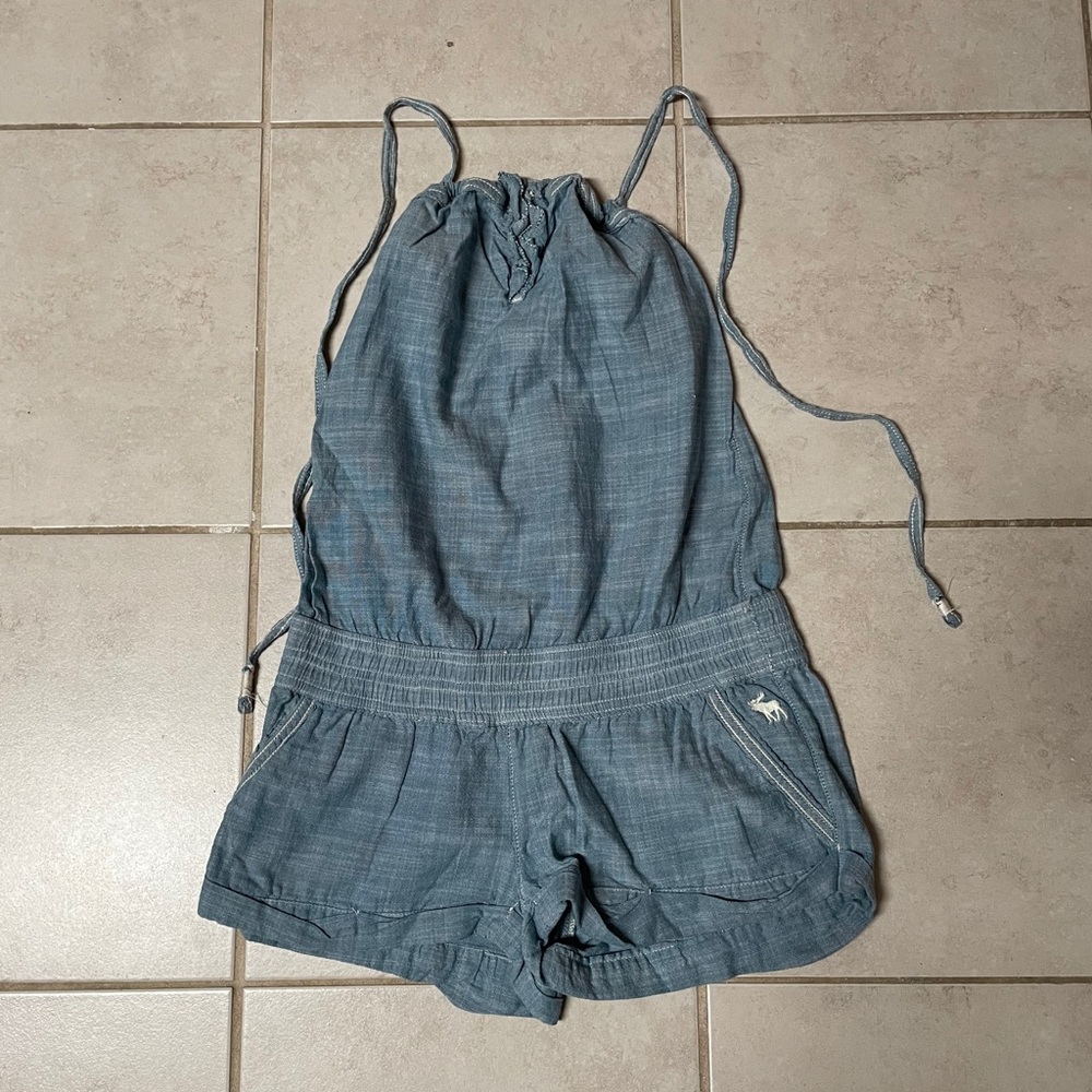 Abercrombie and Fitch denim romper